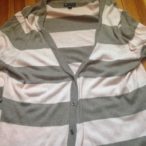 Striped cardigan