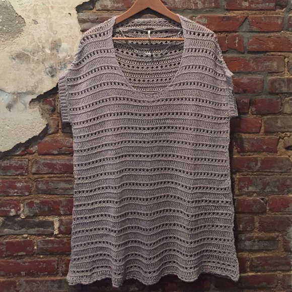 Free People - Oversized Open Stitch Sweater Dress