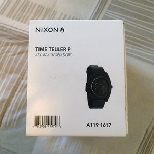 All Black Nixon Watch