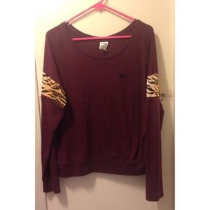 Victoria secret Pink animal print shirt