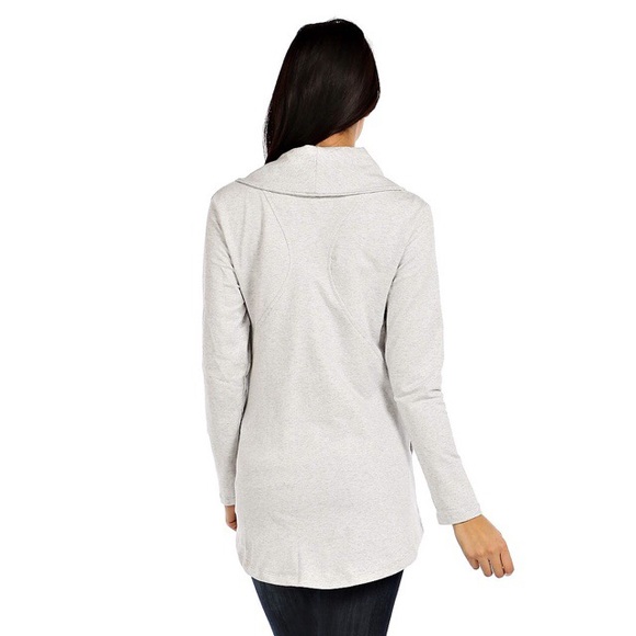 Asymmetric Zipper Trim Jacket - Picture 4 of 4