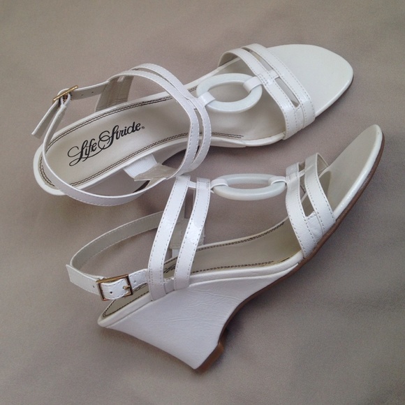 White Wedges/Heels