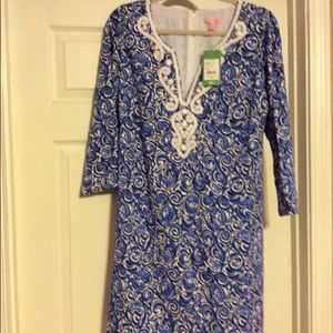 Lilly Pulitzer Julianna Chasing Tail Dress Medium