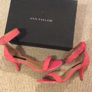 Ann Taylor Mara Ankle Strap Kitten