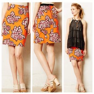 Anthropologie Maeve Salinas pencil skirt size 4