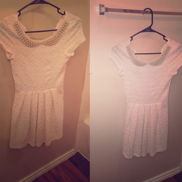 Pearl white dress