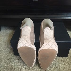 L.A.M.B. Shoes - Lamb NUDE Meredith distressed leather pump L.A.M.B. Shoes - Lamb NUDE Meredith distressed leather pump