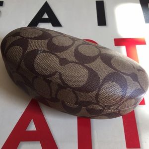 Coach glasses case