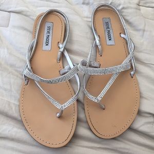 Rhinestone/ Bling Sandals- Size 9