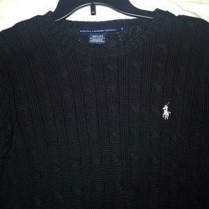 Ralph Lauren Sport black sweater