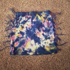 Tie-dye skirt