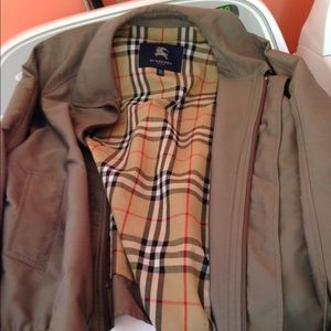 Burberry mans lightweight jacket.
