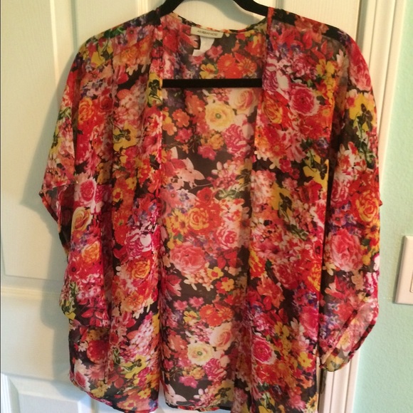 Floral kimono