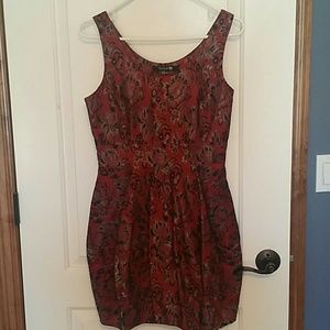 Cute red party dress