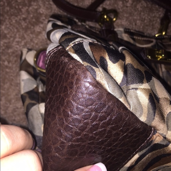 Cheetah print coach bag - Picture 2 of 4