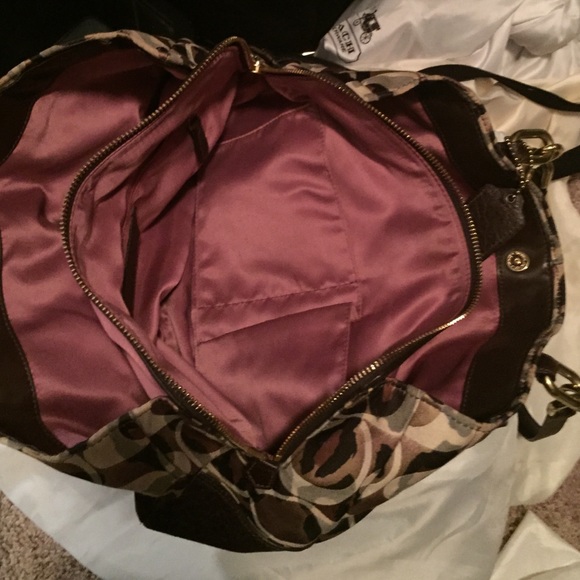 Cheetah print coach bag - Picture 4 of 4