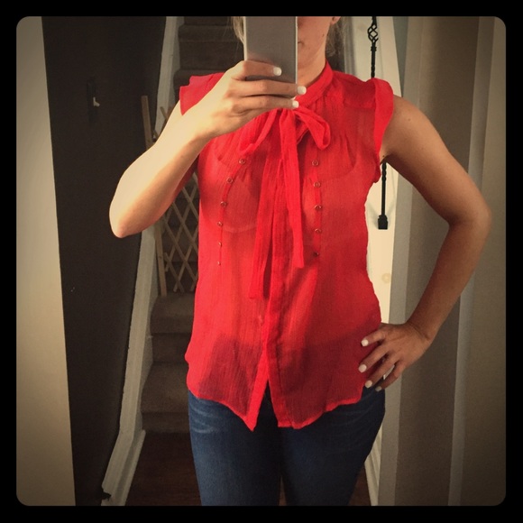 Sheer Chiffon Top