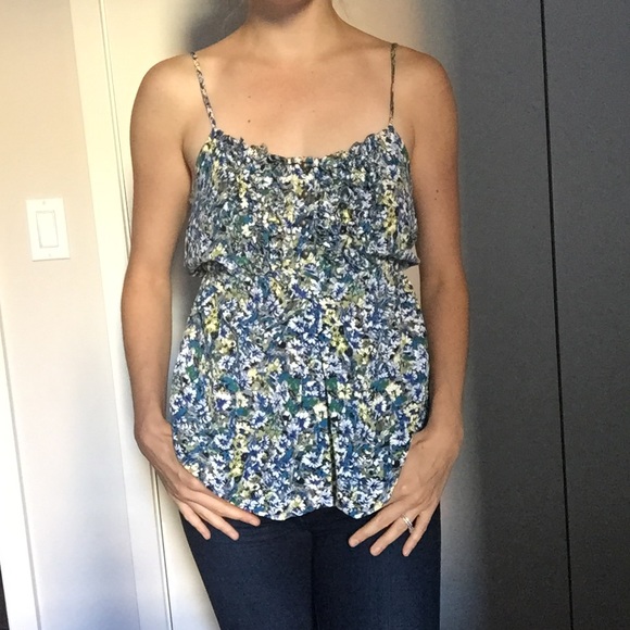 Rebecca Taylor Floral Tank