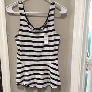 Express peplum NWT