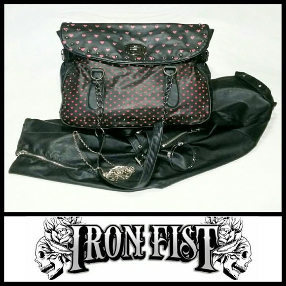 Iron Fist Rip My Heart Bag