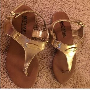 Michael Kors sandals little girls size 12