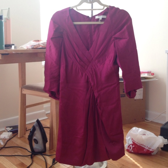 BCBG Maxazria Runway Jewel-tone Dress