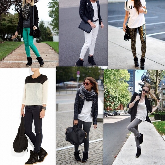 Wedge Sneakers- Size 9/10