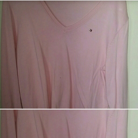 Tommy pink sweater