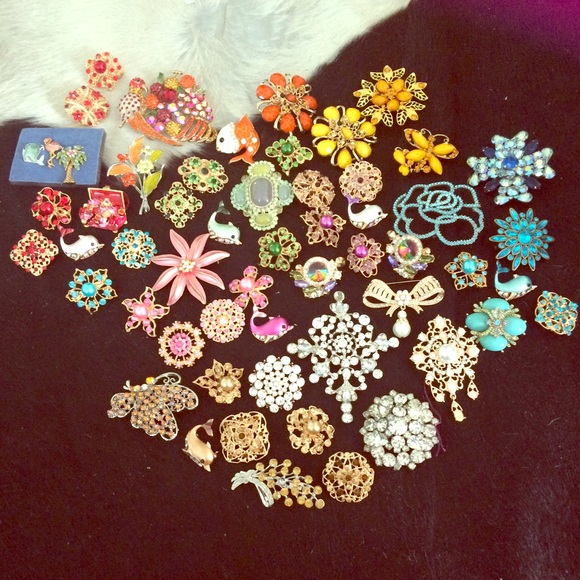 Brooch collection! Amazing :)