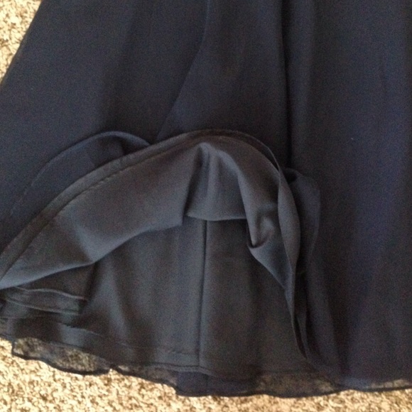 Navy and grey cocktail dress - Picture 3 of 3