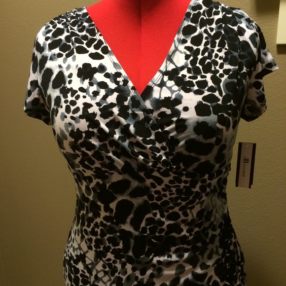 AB studio animal print dress - Picture 3 of 3