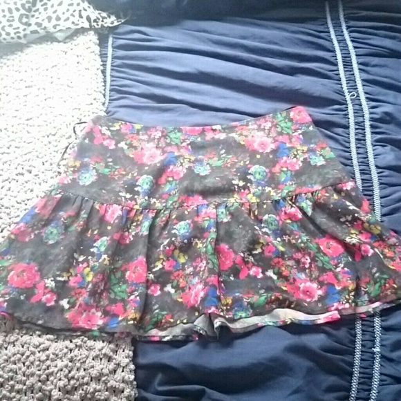 Floral skirt