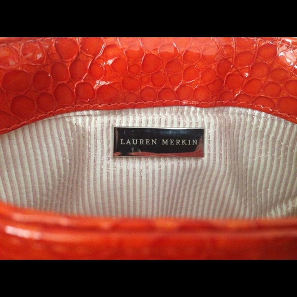 Lauren Merkin "Louise" mini in Orange snakeskin - Picture 3 of 3