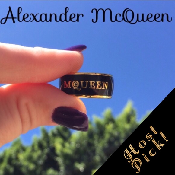 Alexander McQueen Jewelry - 🚫SOLD🚫TRDSY Alexander  McQueen signature  ring