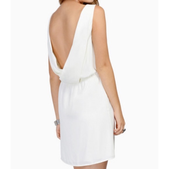 Ivory cocktail dress