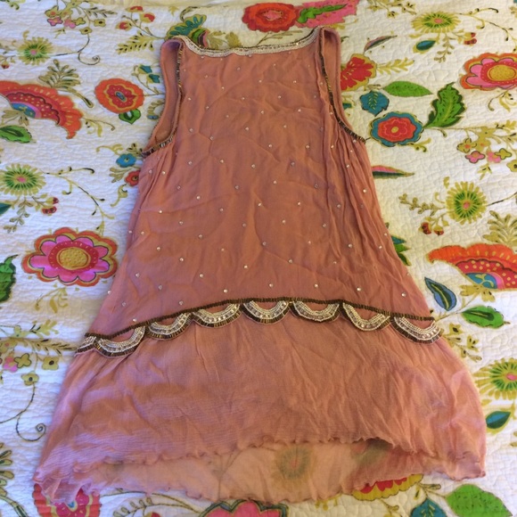 Free people beaded blush top - Picture 4 of 4