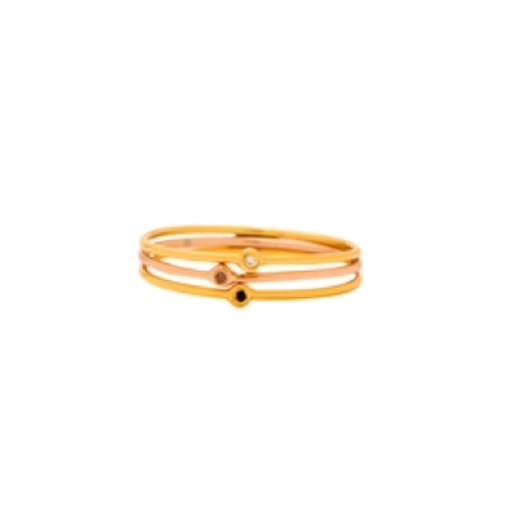 Gorjana Jewelry - 🆕 PM Editor Gorjana Shimmer Stackable Ring Set