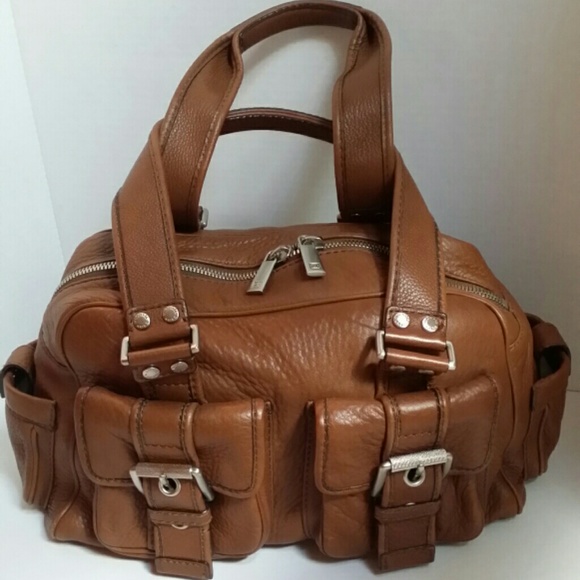 MICHAEL Michael Kors Satchel Handbag in Cognac