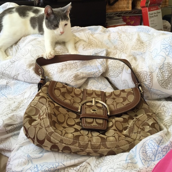 beautiful coach purse