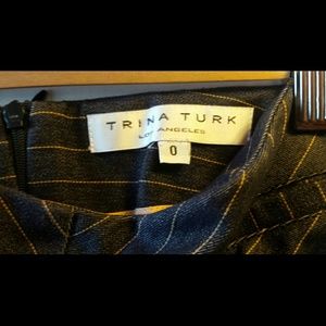 Trina Turk Chevron Print Pencil Skirt