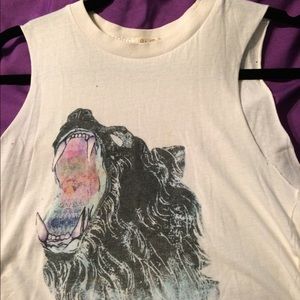 Brandy Melville muscle tank cropped