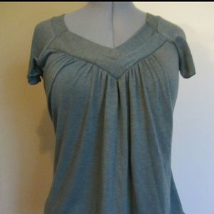 Army Green flowy top