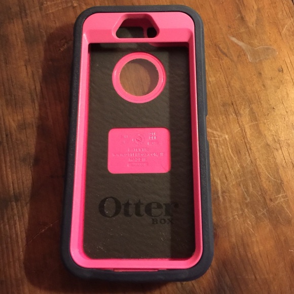 Iphone5/5s Otterbox Defender Navy Blue/Pink
