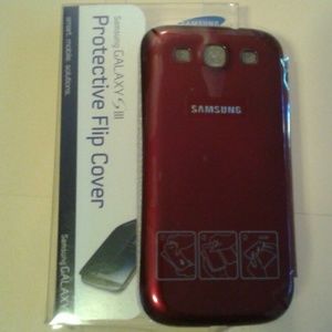 Samsung Galaxy III flip cover