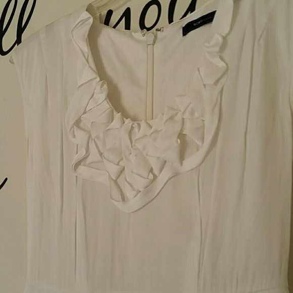 Bcbg Max Azria Off White Dress - Picture 3 of 4