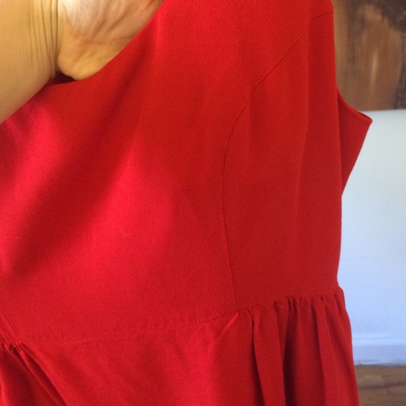 Red holiday forever 21 dress - Picture 3 of 3