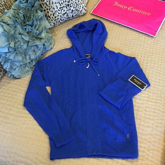🆕Juicy Couture J Bling Cashmere Tracksuit Hoodie✨