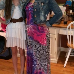 Maxi dress jacket not included