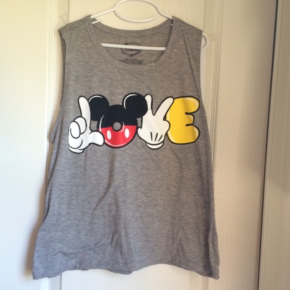 Love Mickey Mouse tank top!