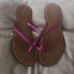 Pink sandals - womens 11